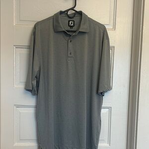 FootJoy Men's Polo Shirt in Subtle Gray